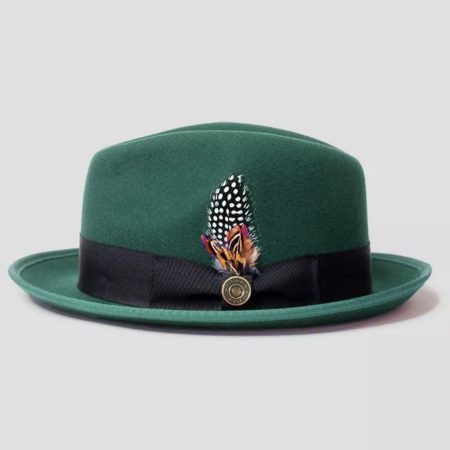 Fedora Hat Wool - Retro 100% Wool Fedoras Hats Men