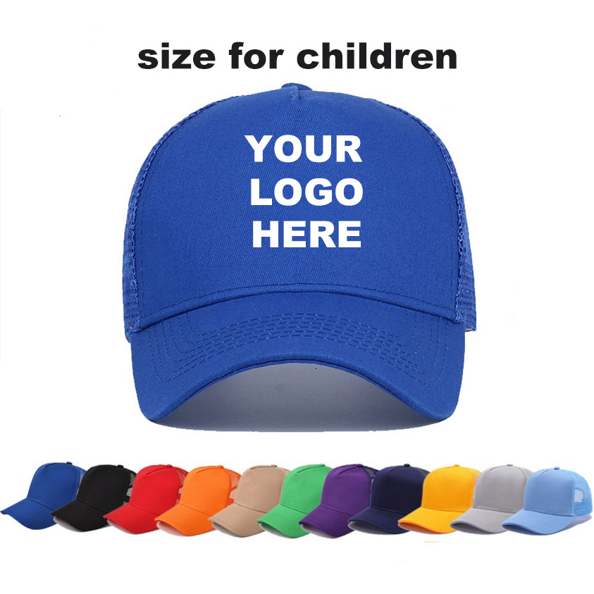 Children Cotton Trucker Hat Fo - Trucker Cap Mesh บทวิจารณ์และราคา
