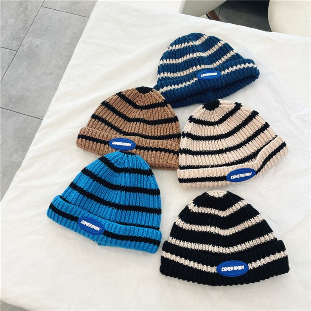 Fashion Warm Children's Hats B - Beanie Cuffed Knit บทวิจารณ์และราคา