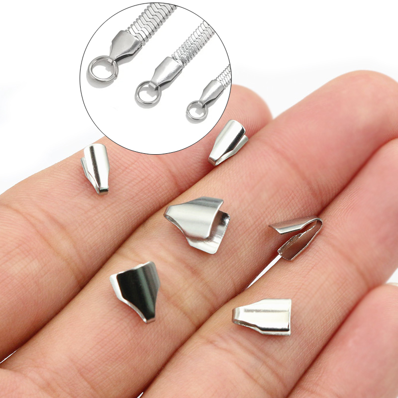 100pcs Stainless Steel 2-7mm F - Snapback Hat Flat บทวิจารณ์และราคา