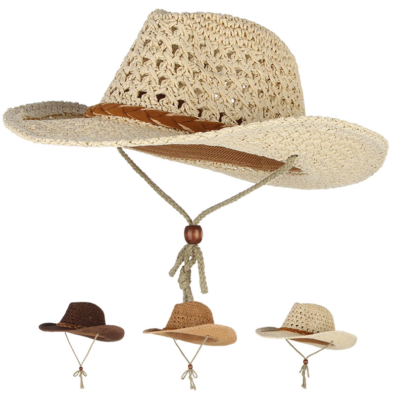 GEMVIE Child Summer Cowboy Hat - Cowboy Hat Straw บทวิจารณ์และราคา