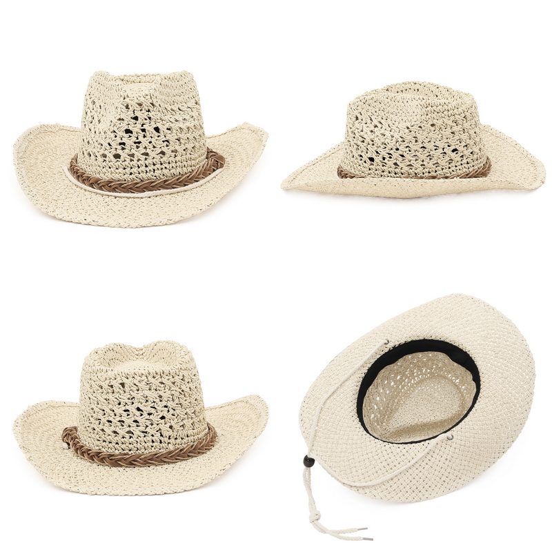 GEMVIE Child Summer Cowboy Hat - Cowboy Hat Straw บทวิจารณ์และราคา