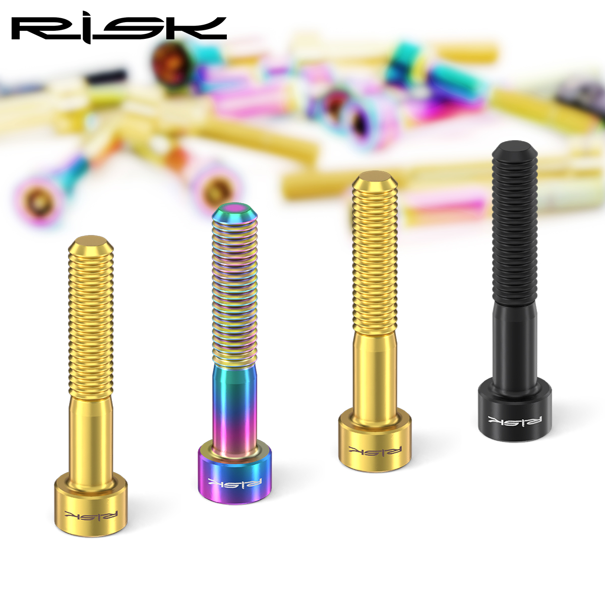 RISK 1pc Bicycle Titanium Allo - Snapback Hat Flat บทวิจารณ์และราคา