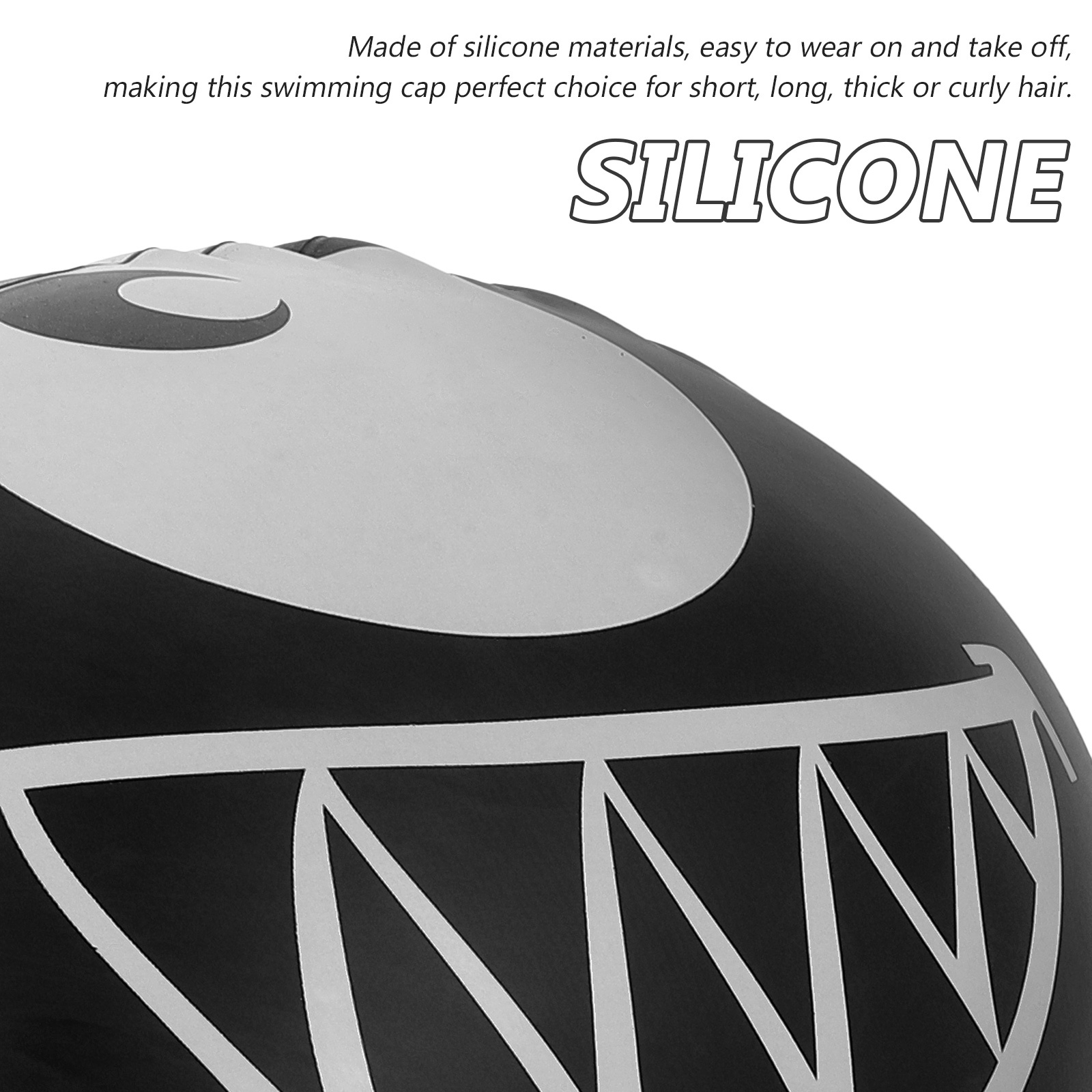 Fun Shark Silicone Swim Cap Ki - Swim Hat Silicone บทวิจารณ์และราคา