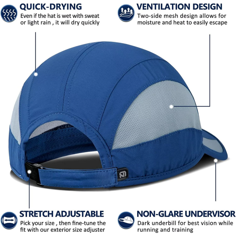 GADIEMKENSD Unisex Quick-Dry S - Running Cap Lightweight บทวิจารณ์และราคา
