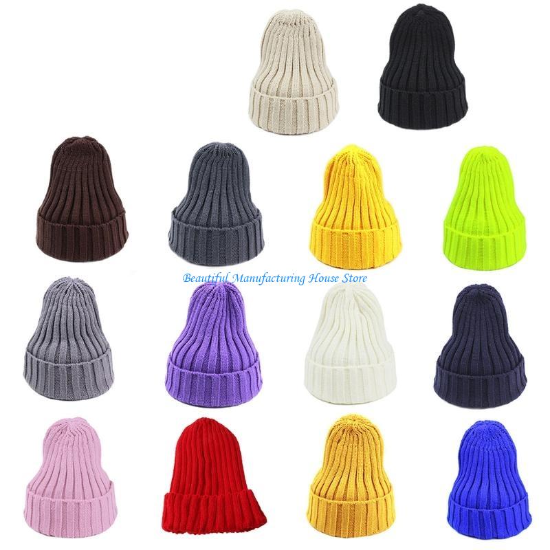 E56A Unisex Winter Ribbed Knit - Beanie Cuffed Knit บทวิจารณ์และราคา