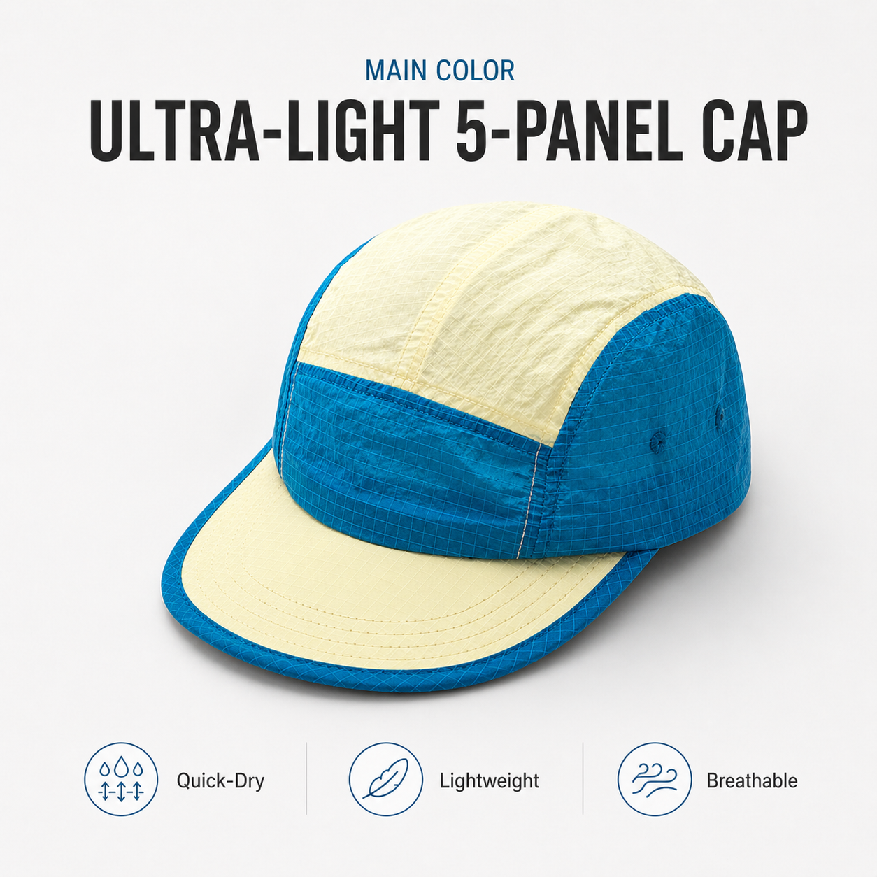 Unisex 5 Panel Camp Cap Ripsto - Corduroy Cap 5 Panel บทวิจารณ์และราคา