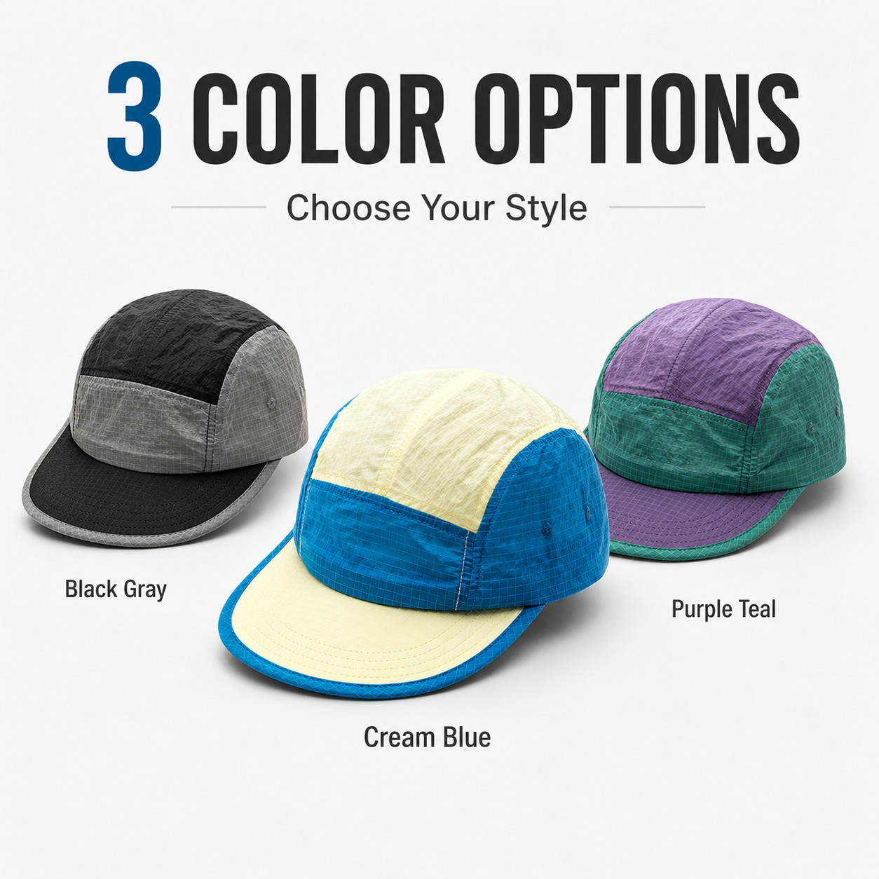 Unisex 5 Panel Camp Cap Ripsto - Corduroy Cap 5 Panel บทวิจารณ์และราคา