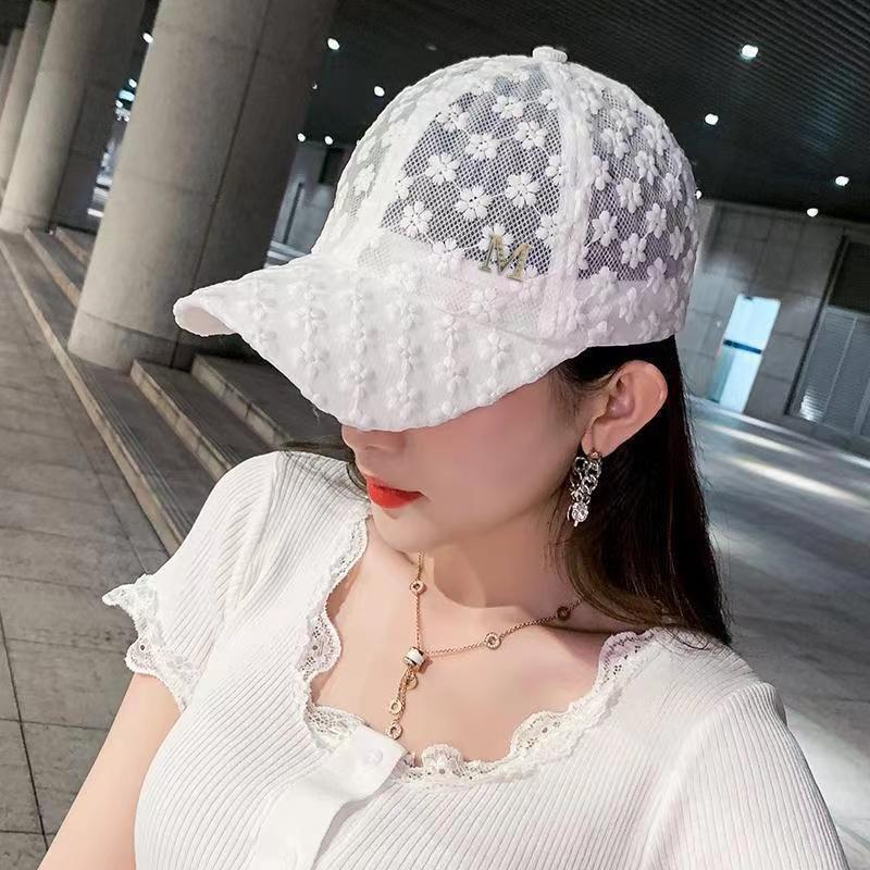 Adjustable Lace Flower Thin Ba - Baseball Cap Structured บทวิจารณ์และราคา