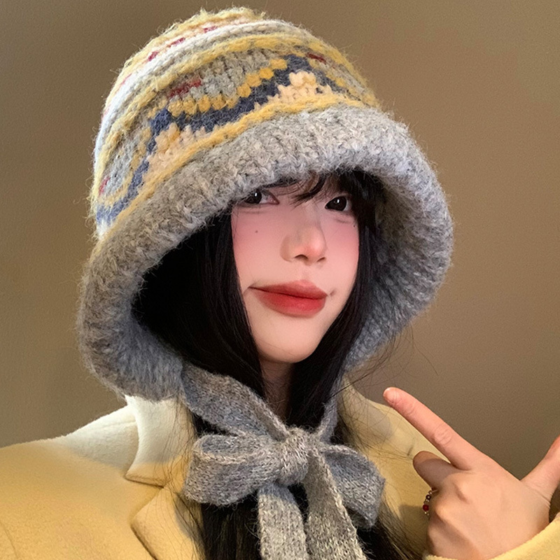 Winter Fair Isle Vintage Trapp - Trapper Hat Ear Flap บทวิจารณ์และราคา