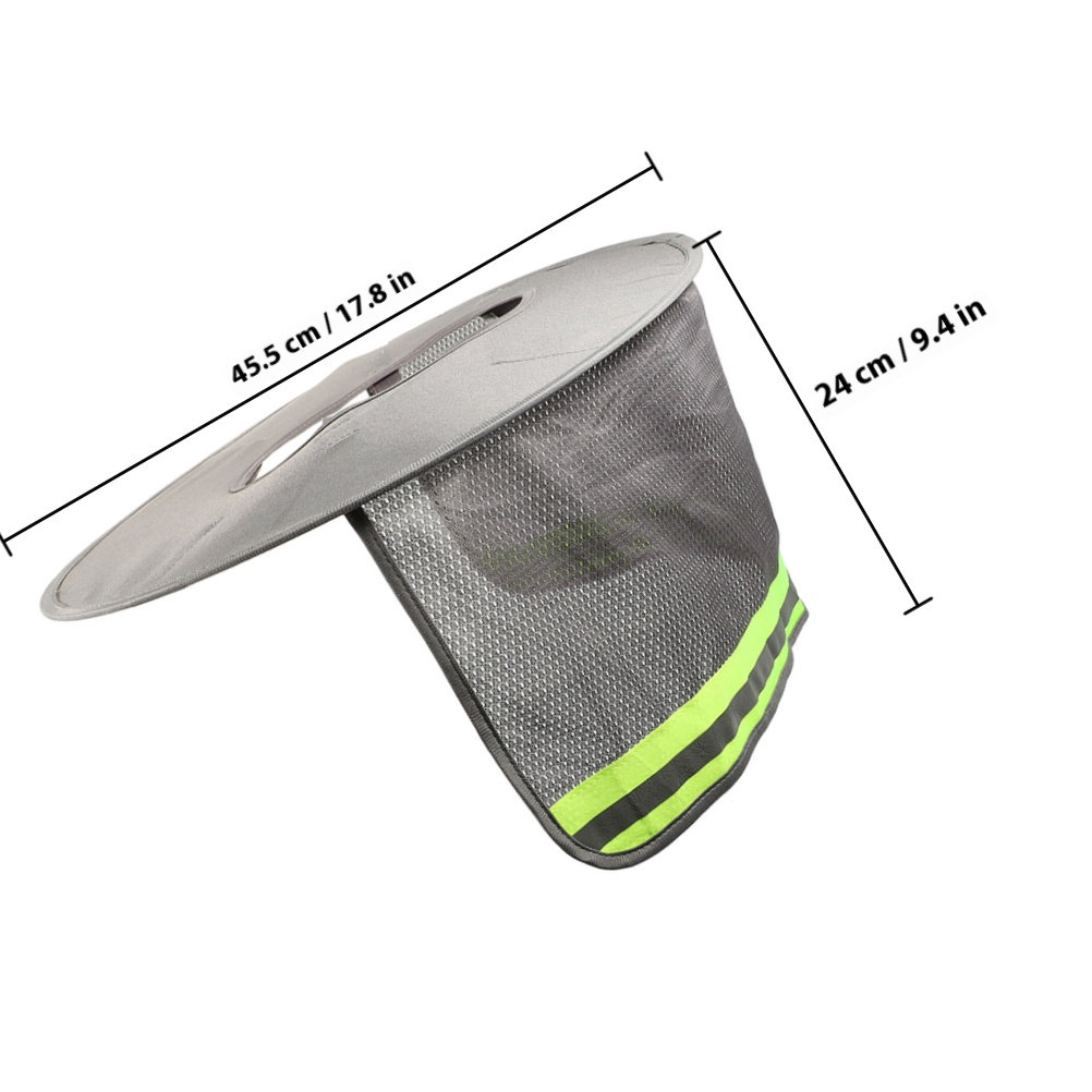 2Pcs Wide Brim Hard Hat Visor  - Sun Hat Wide Brim บทวิจารณ์และราคา