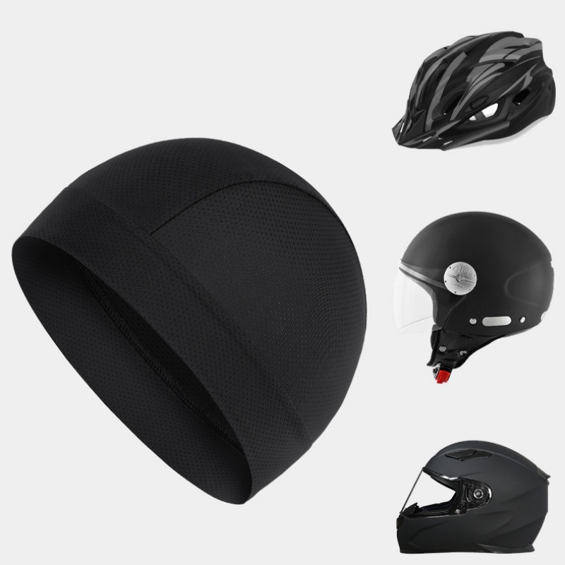 Cycling Under Helmet Liner Swe - Skull Cap Helmet Liner บทวิจารณ์และราคา