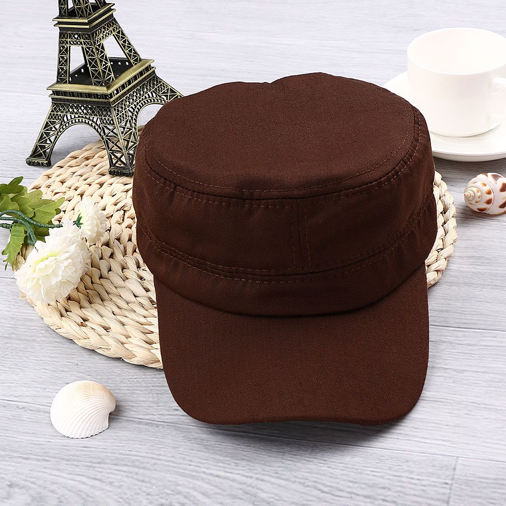 New Men Vintage Army Denim Bas - Snapback Hat Flat บทวิจารณ์และราคา