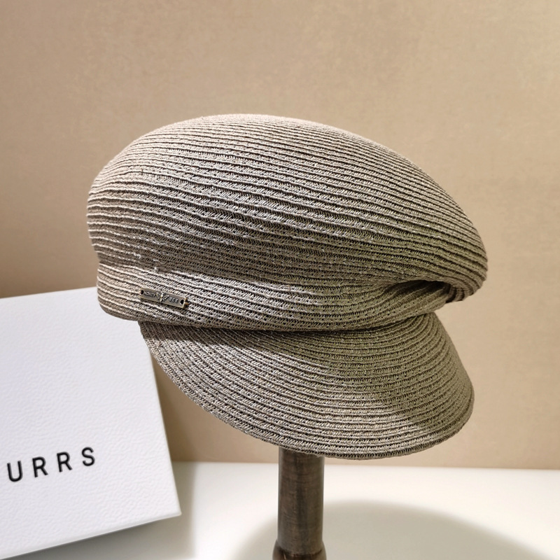 2023 New Women Summer Newsboy  - Newsboy Cap Ivy บทวิจารณ์และราคา