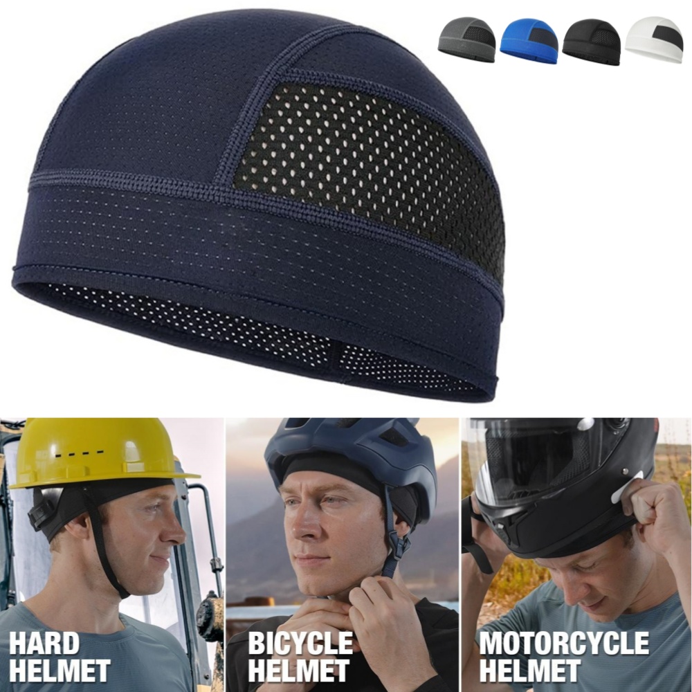 Summer Mesh Thin Vents Beanie  - Skull Cap Helmet Liner บทวิจารณ์และราคา