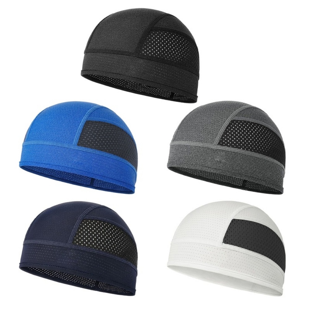 Summer Mesh Thin Vents Beanie  - Skull Cap Helmet Liner บทวิจารณ์และราคา
