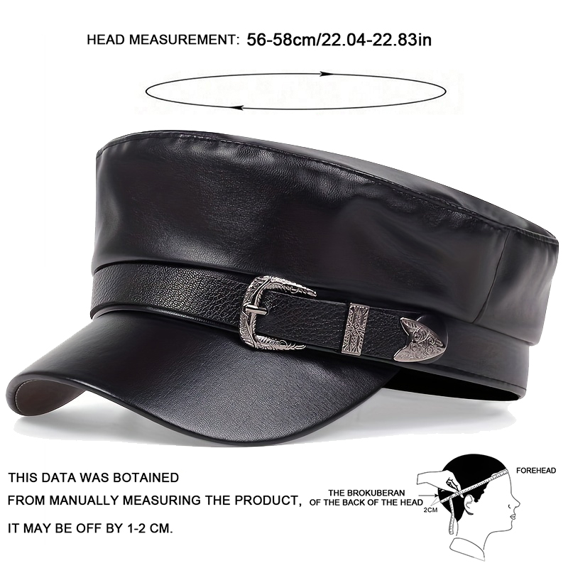 Fashion Women Large Belt Buckl - Snapback Hat Flat บทวิจารณ์และราคา