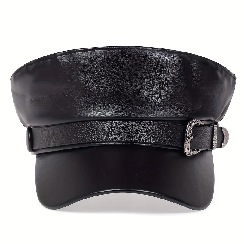 Fashion Women Large Belt Buckl - Snapback Hat Flat บทวิจารณ์และราคา