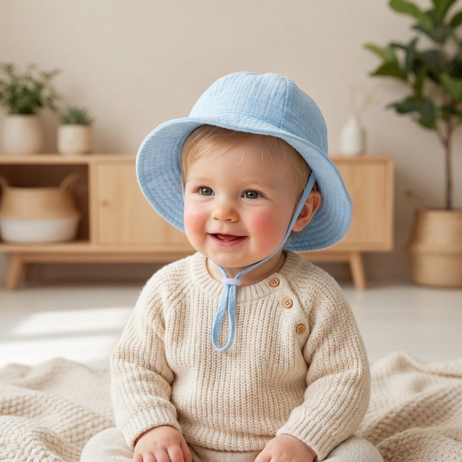 Kids' Baby Solid Color Soft Fo - Visor Sun Hat บทวิจารณ์และราคา