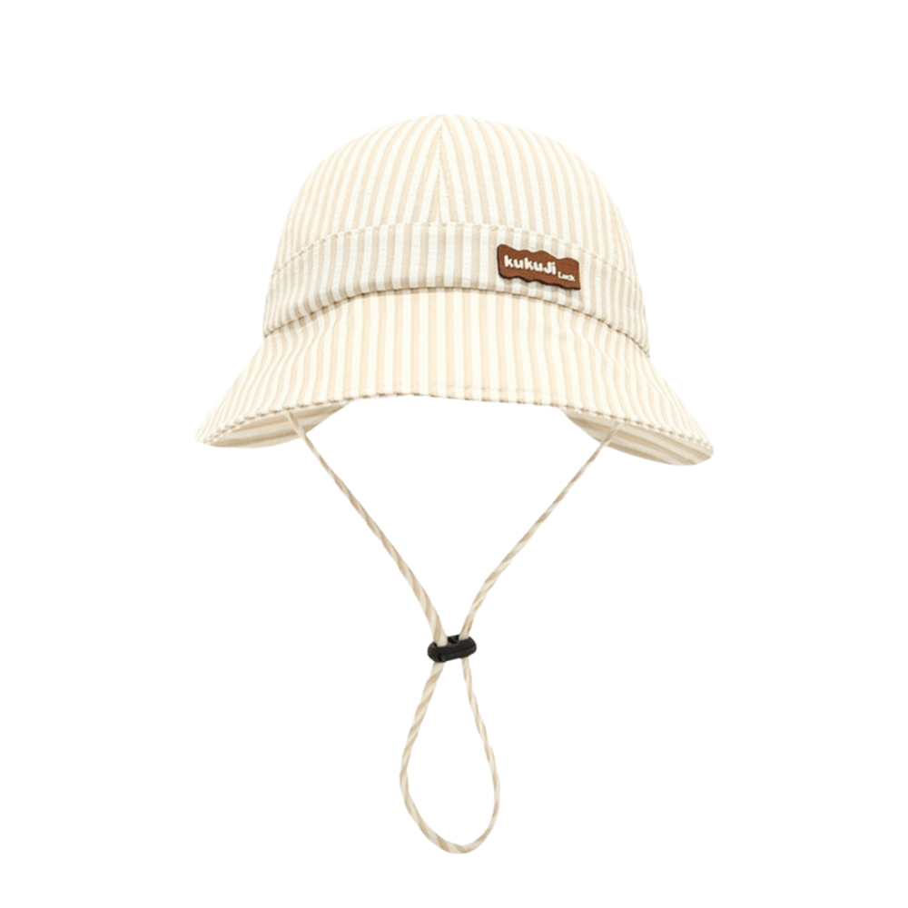 New Striped Baby Bucket Hat Ad - Bucket Hat Cotton บทวิจารณ์และราคา