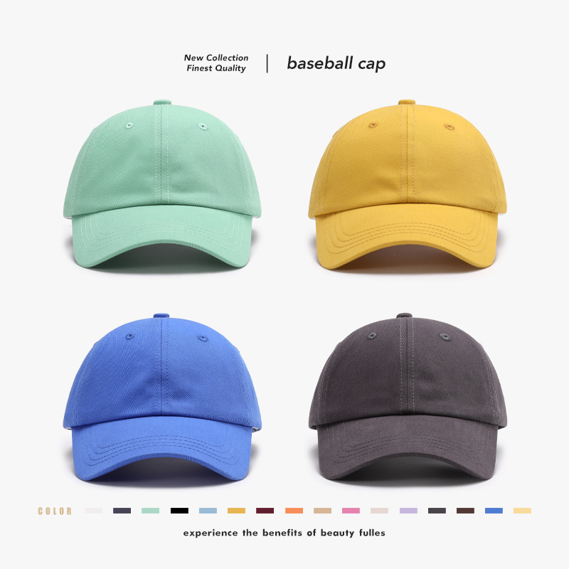 Summer Casual Plain Baseball C - Dad Hat Cotton บทวิจารณ์และราคา