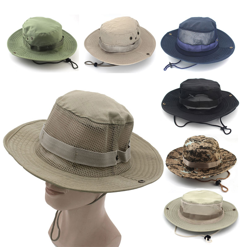 Men & Women Sun Hat Camouflage - Boonie Hat Tactical บทวิจารณ์และราคา