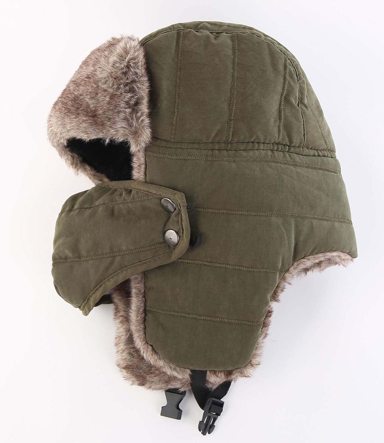 Men's Trapper Hat with Ear Fla - Trapper Hat Ear Flap บทวิจารณ์และราคา