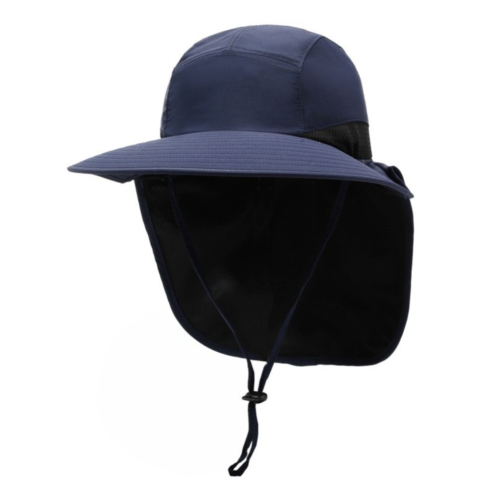 Simple Wide Brim Outdoor Sun H - Bucket Hat Cotton บทวิจารณ์และราคา