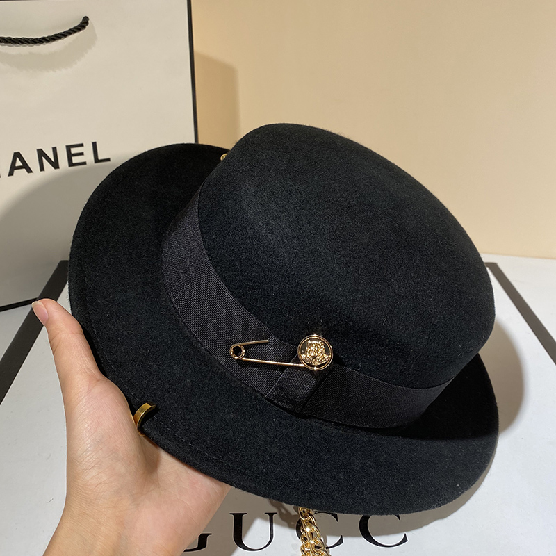 USPOP New Winter Hats Women Bl - Fedora Hat Wool บทวิจารณ์และราคา