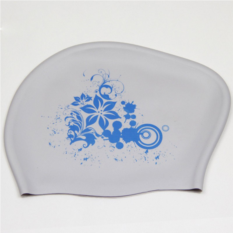 Silicone Swimming Cap for Long - Swim Hat Silicone บทวิจารณ์และราคา