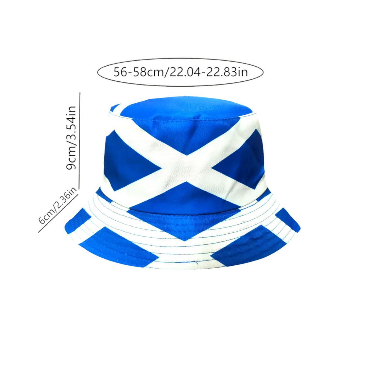 2026 Scotland Hot Sale Soccer  - Bucket Hat Cotton บทวิจารณ์และราคา
