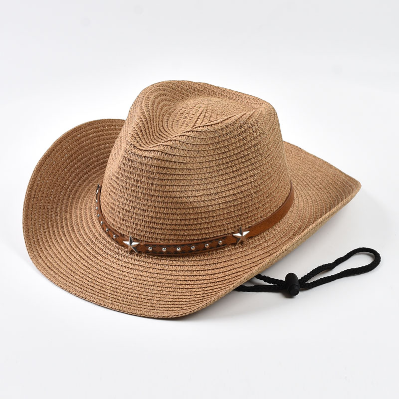Womens Straw Western Cowboy Ha - Cowboy Hat Straw บทวิจารณ์และราคา