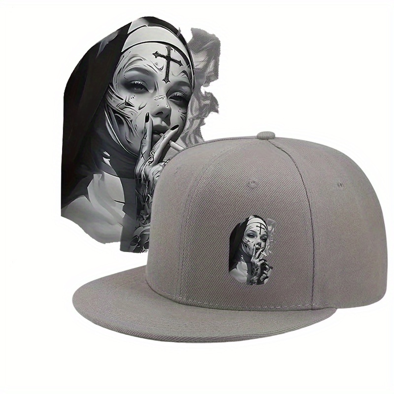 Fashion Flat Brim Baseball Cap - Snapback Hat Flat บทวิจารณ์และราคา