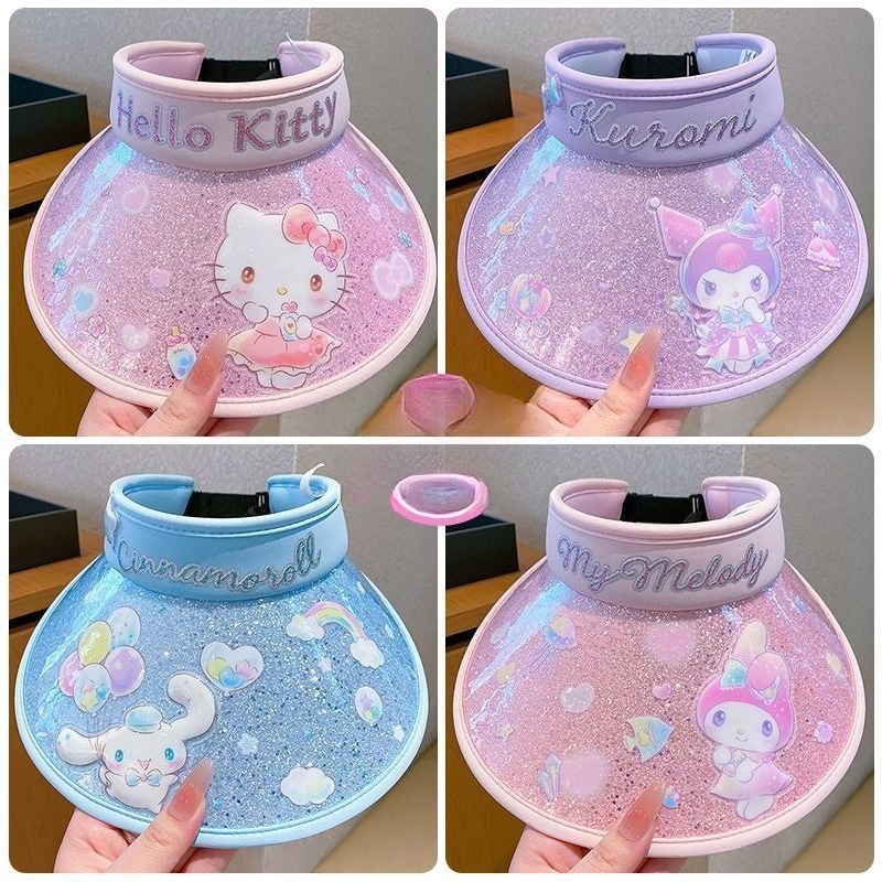 Kawaii Sanrio Cinnamoroll Cap  - Sun Hat Wide Brim บทวิจารณ์และราคา