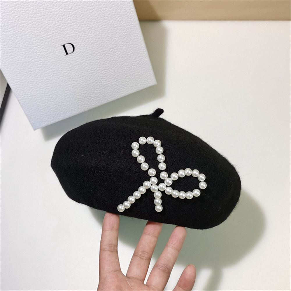 Fashion French Artist Warm Woo - Beret French Wool บทวิจารณ์และราคา