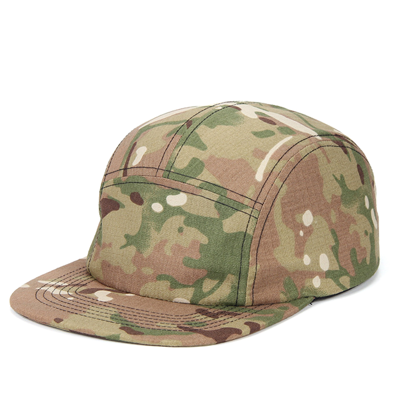 Camo Sun Caps For Men 5 Panel  - Corduroy Cap 5 Panel บทวิจารณ์และราคา