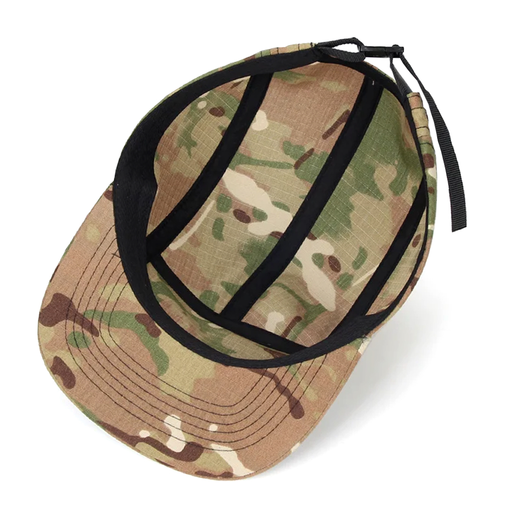 Camo Sun Caps For Men 5 Panel  - Corduroy Cap 5 Panel บทวิจารณ์และราคา