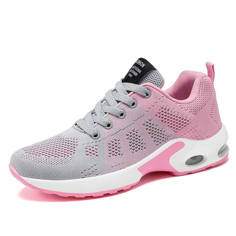 Women Casual Mesh Fabric Shoes - Running Cap Lightweight บทวิจารณ์และราคา