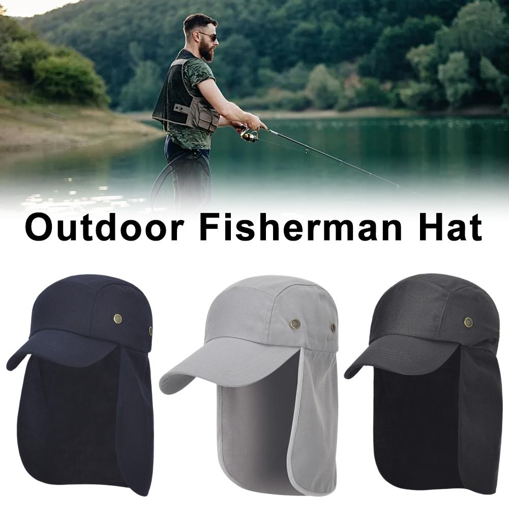 Outdoor fishing Fisherman hat  - Bucket Hat Cotton บทวิจารณ์และราคา