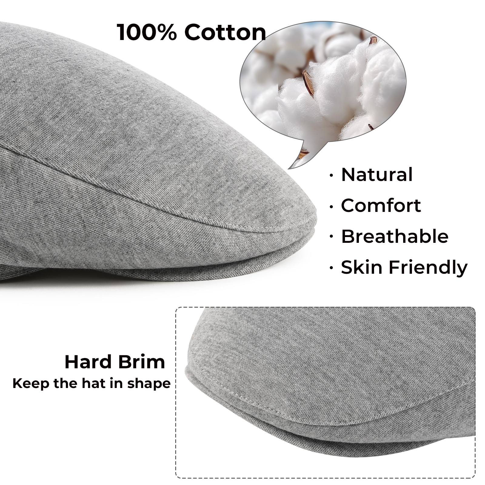 JGAGOUL Classic Newsboy Cap fo - Newsboy Cap Ivy บทวิจารณ์และราคา