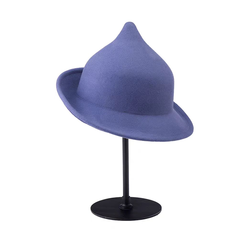 100% Wool Modern Witch Hat Hal - Fedora Hat Wool บทวิจารณ์และราคา