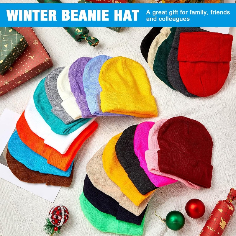1pc Winter Warm Thick Beanie H - Skull Cap Helmet Liner บทวิจารณ์และราคา