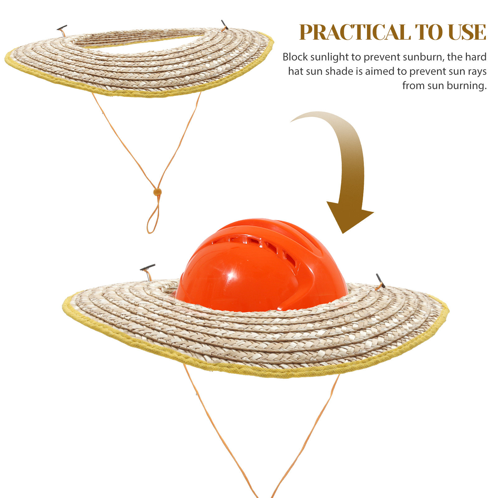 2Pcs Hard Hat Sun Shade Full B - Visor Sun Hat บทวิจารณ์และราคา