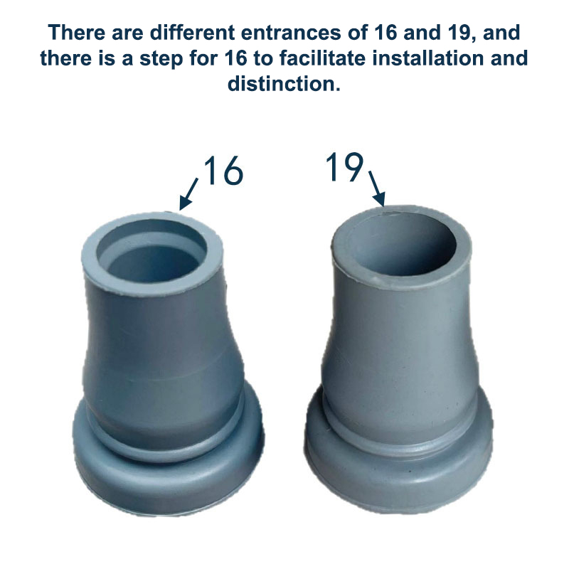 16/19mm Crutch Rubber Tips Sof - Running Cap Lightweight บทวิจารณ์และราคา