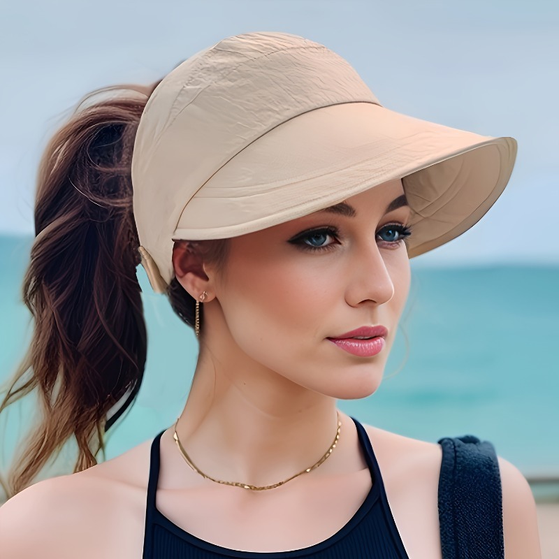 Breathable Wide Brim Sun Hat f - Sun Hat Wide Brim บทวิจารณ์และราคา