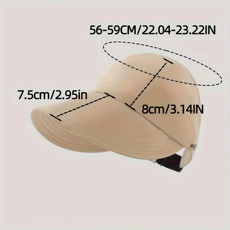 Breathable Wide Brim Sun Hat f - Sun Hat Wide Brim บทวิจารณ์และราคา