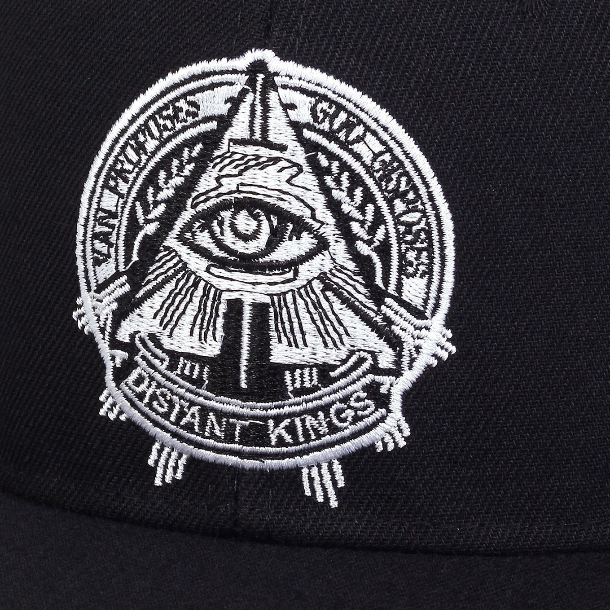 Unisex All-Seeing Eye Embroide - Snapback Hat Flat บทวิจารณ์และราคา