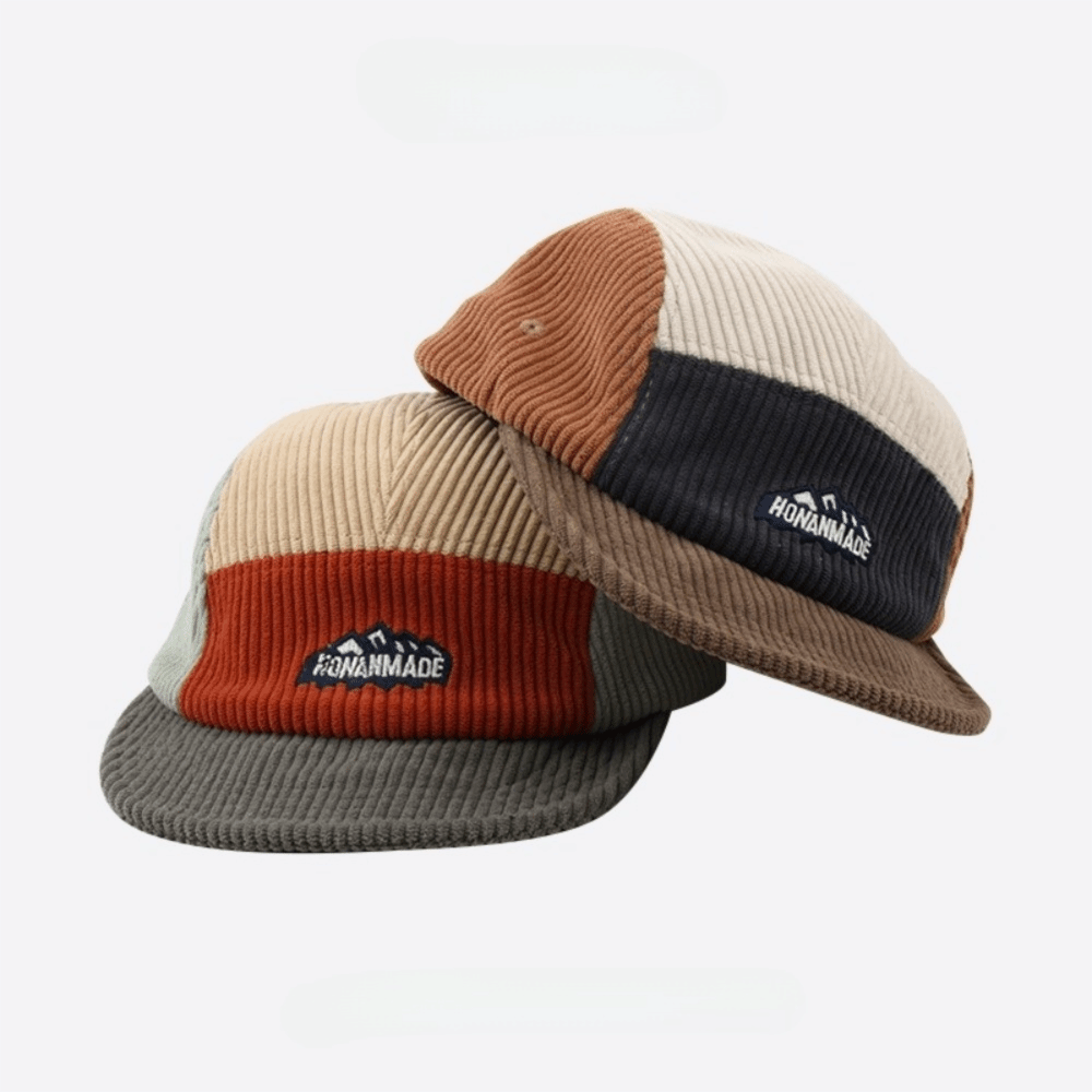 Retro Corduroy Baseball Cap St - Corduroy Cap 5 Panel บทวิจารณ์และราคา