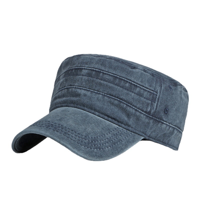 Spring Summer Short Brim Army  - Snapback Hat Flat บทวิจารณ์และราคา