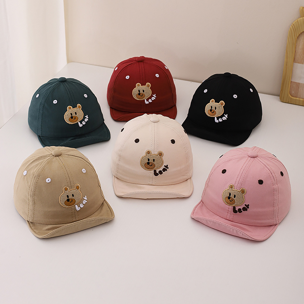 Cute Baby Peaked Hat Soft Brim - Visor Sun Hat บทวิจารณ์และราคา